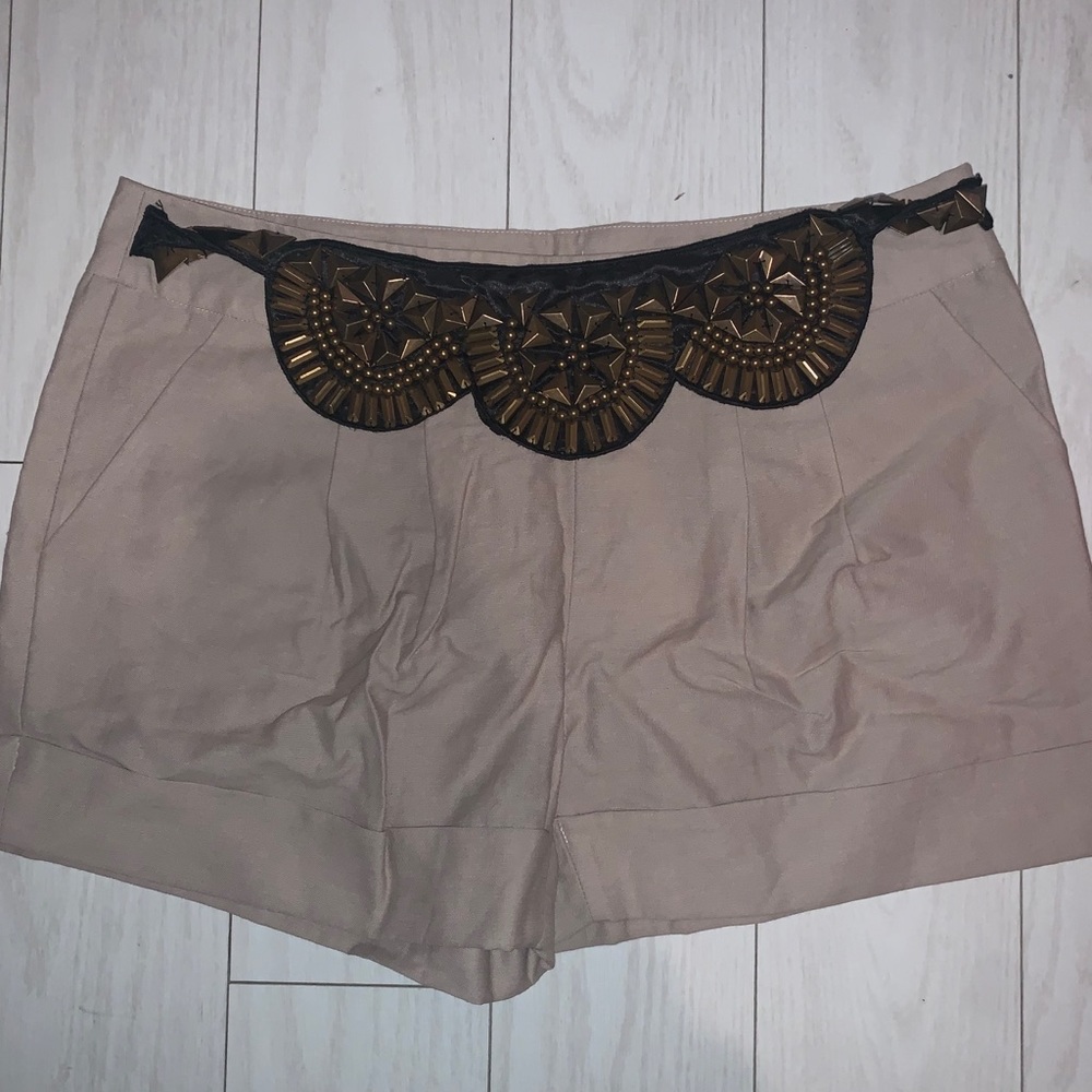 Brown tan shorts
